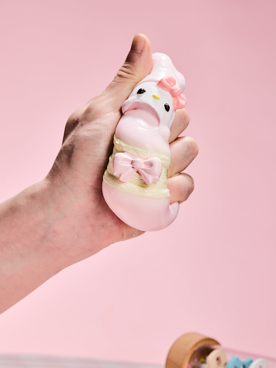 Pink Melody Macaron Taba Squishy - Image 5