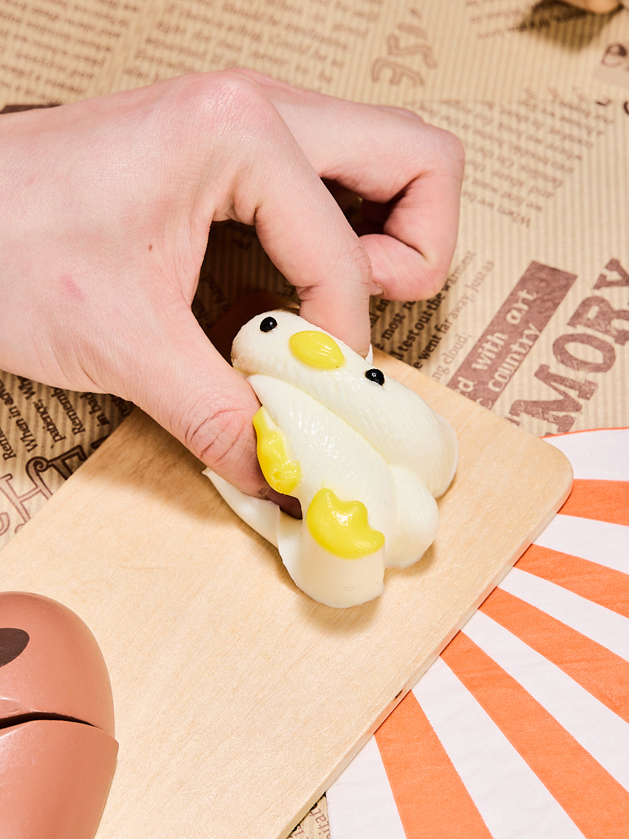Cute White Duck Taba Squishy - Image 4