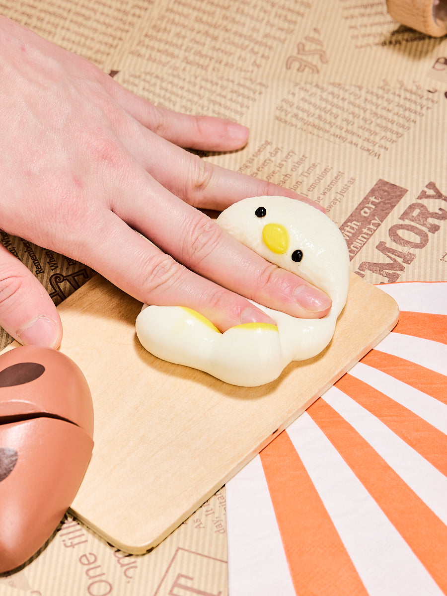 Cute White Duck Taba Squishy - Image 5