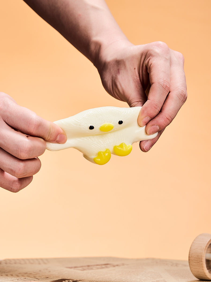Cute White Duck Taba Squishy - Image 2