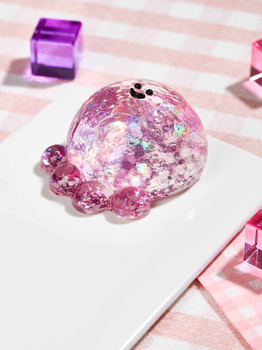 Blingbling Fuchsia Octopus Taba Squishy - Image 8