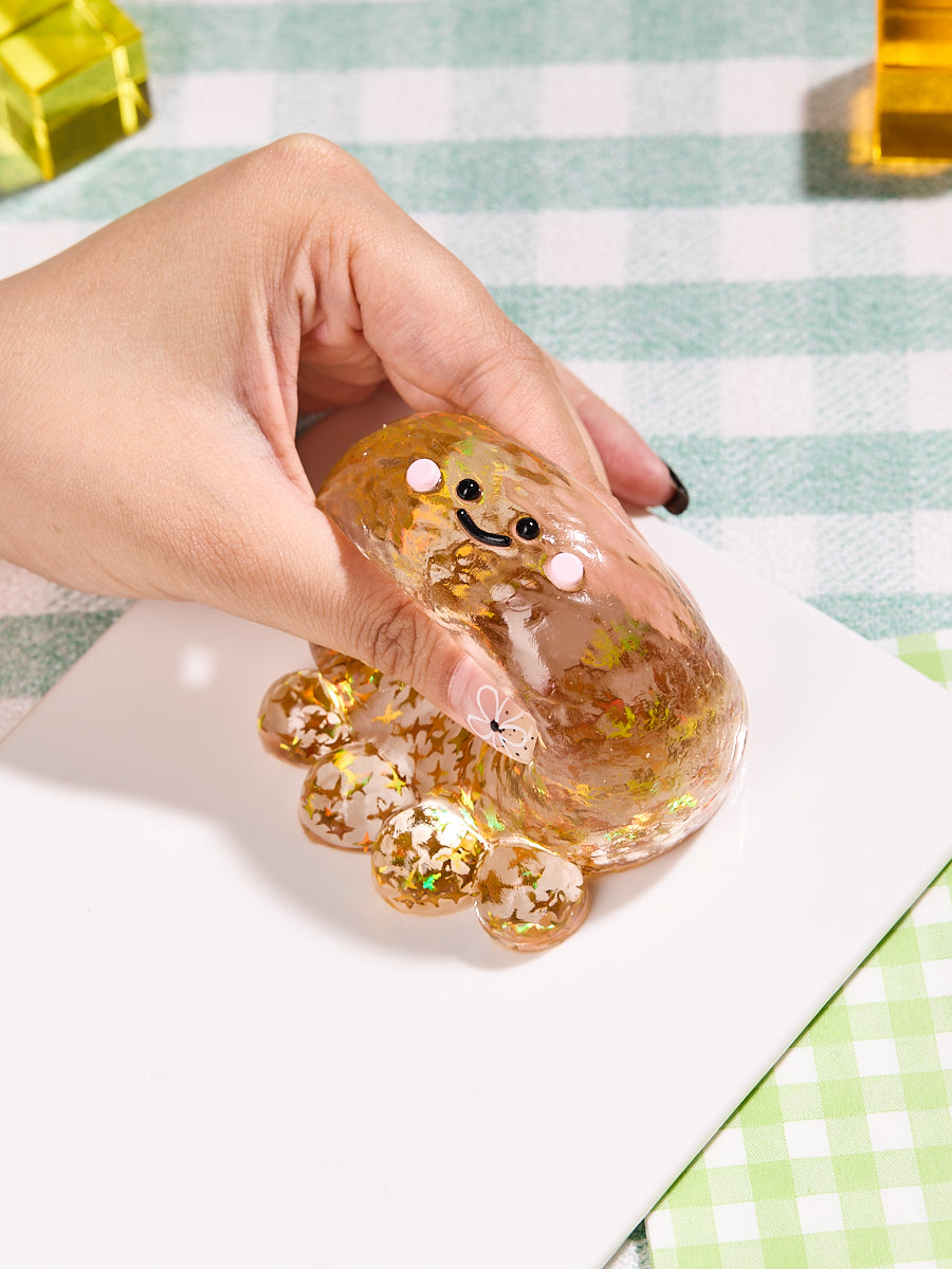 Blingbling Gold Octopus Taba Squishy - Image 6