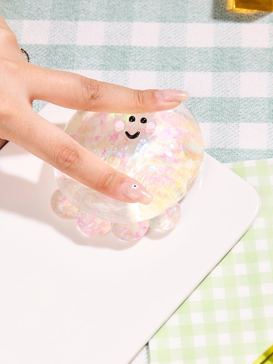 Blingbling Transparent-colorful Octopus Taba Squishy - Image 8