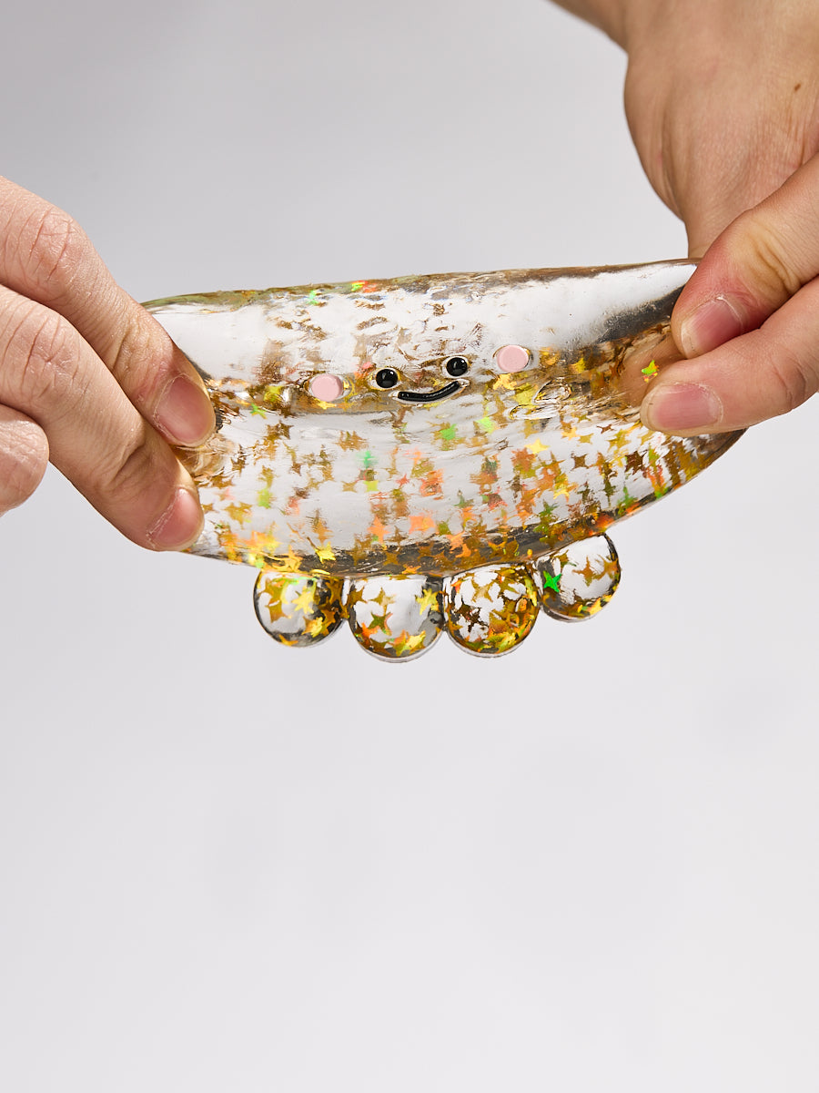 Blingbling Gold Octopus Taba Squishy - Image 3