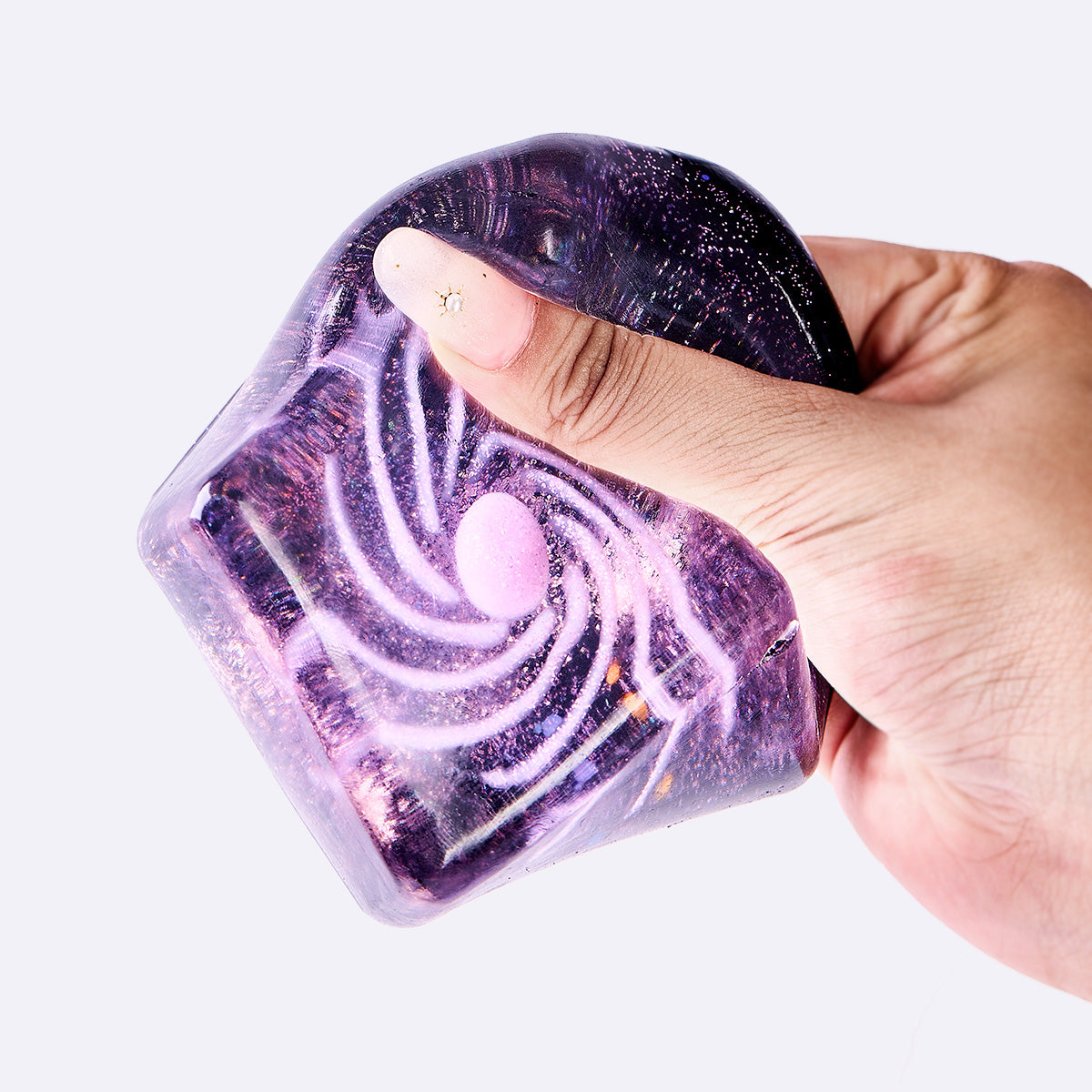 Nested Purple Space Ice Cube Taba Squishy - Image 2