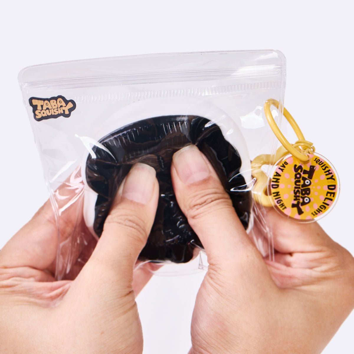 60g Black-white Sandwich Cookie Taba Squishy - Image 5