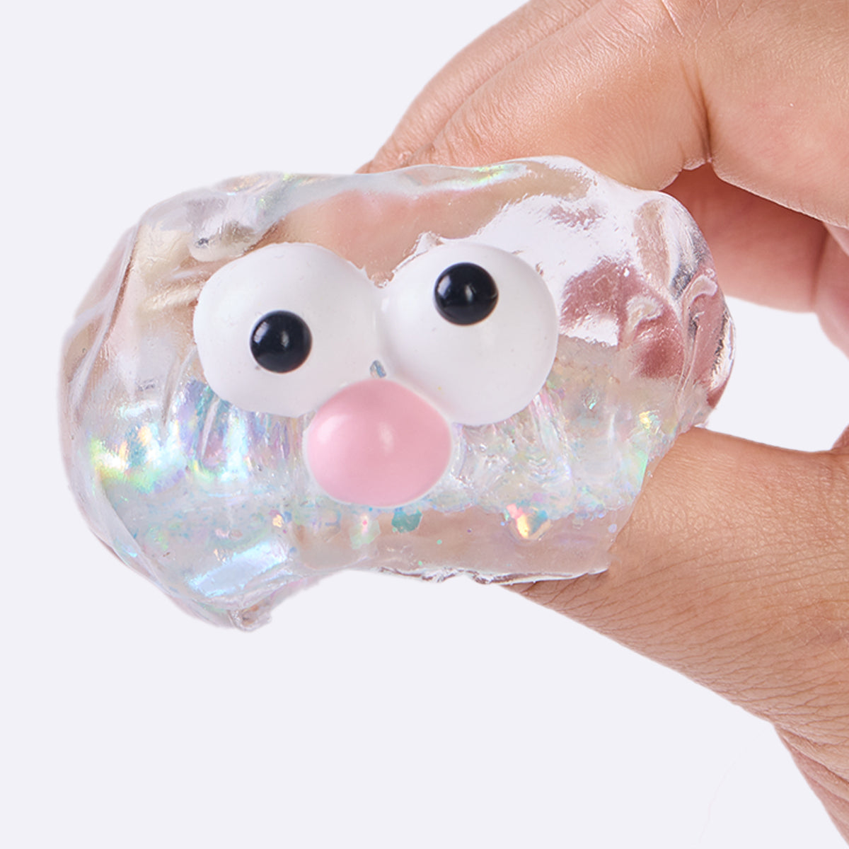 Funny Transparent-colorful Ice Cube Taba Squishy - Image 2