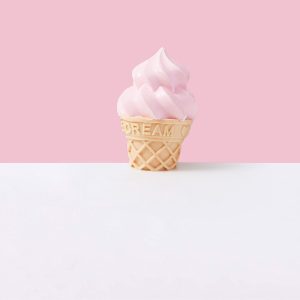 Pink Ice Cream Taba Squishy