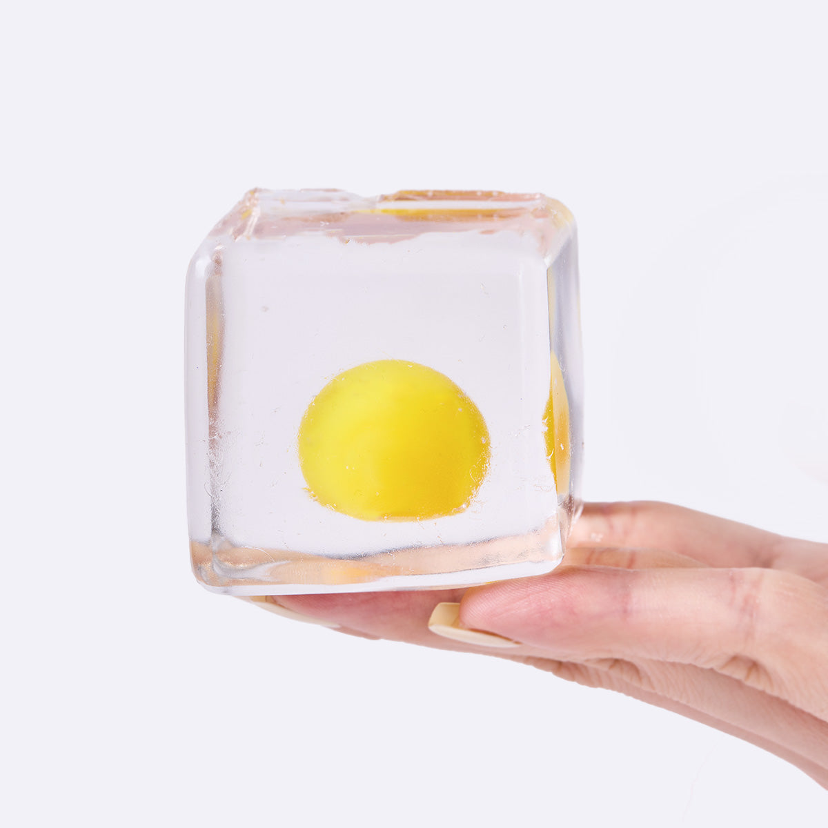 Nested Lemon Cute Ice Cube Taba Squishy - Image 3