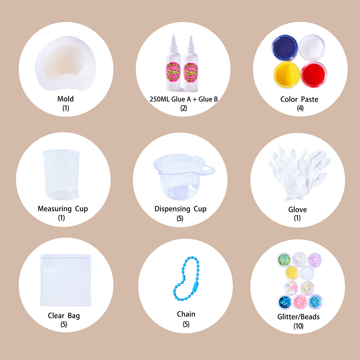 Hamster Taba Squishy DIY Mold Set - Image 4