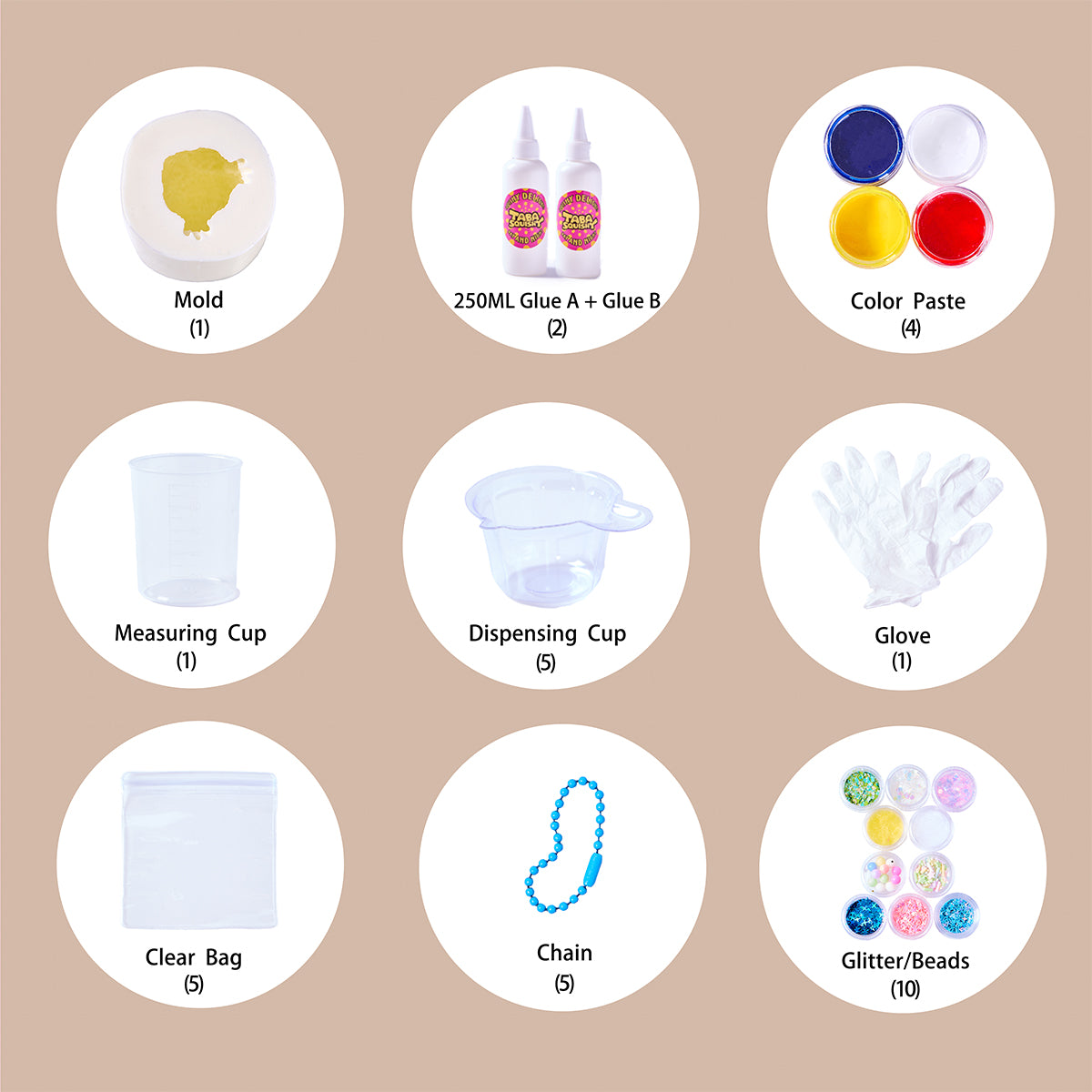 Chick Taba Squishy DIY Mold Set - Image 4
