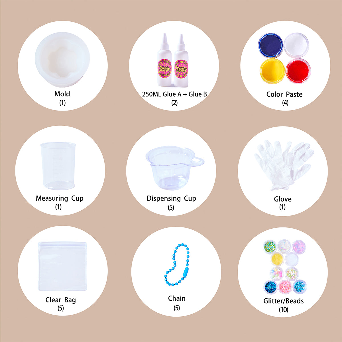 Pudding Taba Squishy DIY Mold Set - Image 4