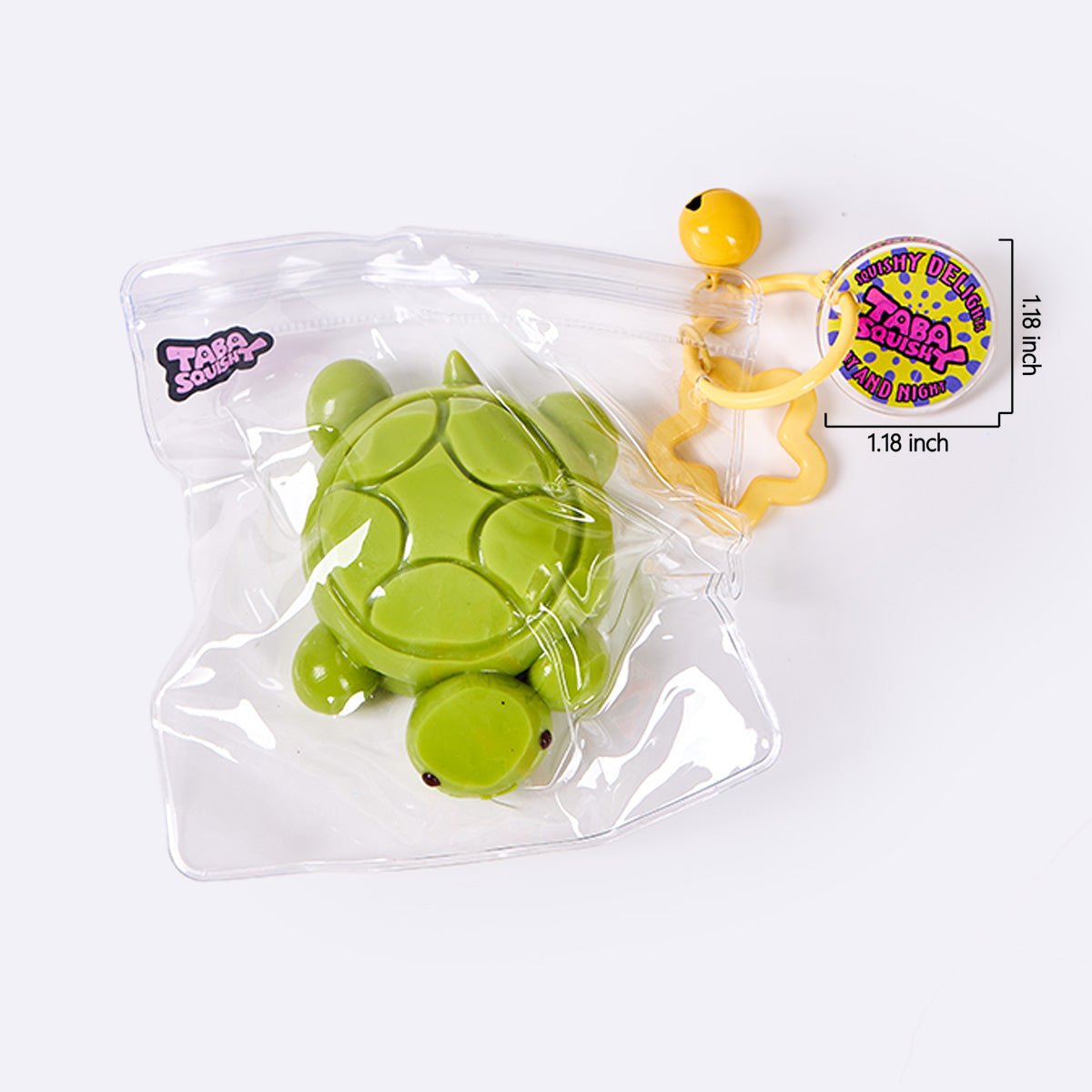 Green Turtle Taba Squishy - Playdough Like - Image 6