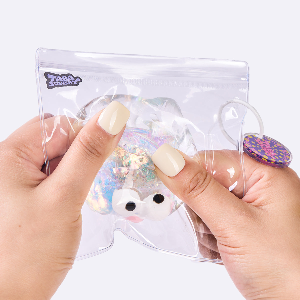 Funny Transparent-colorful Ice Cube Taba Squishy - Image 6
