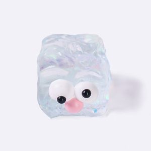 Funny Transparent-colorful Ice Cube Taba Squishy