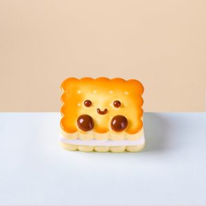Cute Square Cookies Taba Squishy