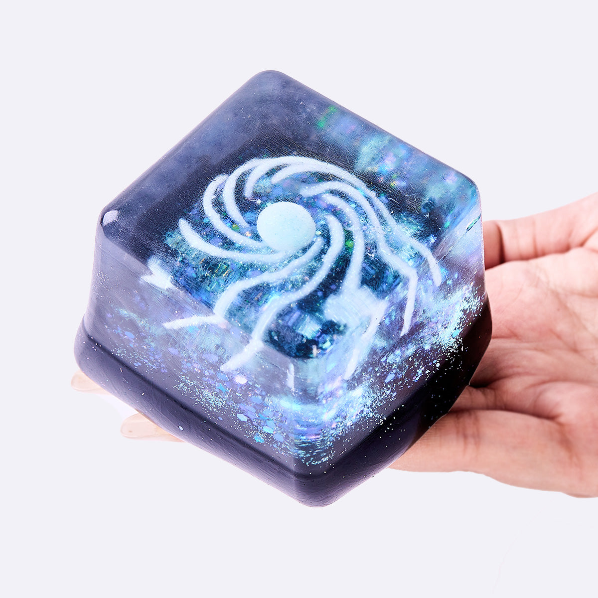 Nested Blue Space Ice Cube Taba Squishy - Image 4
