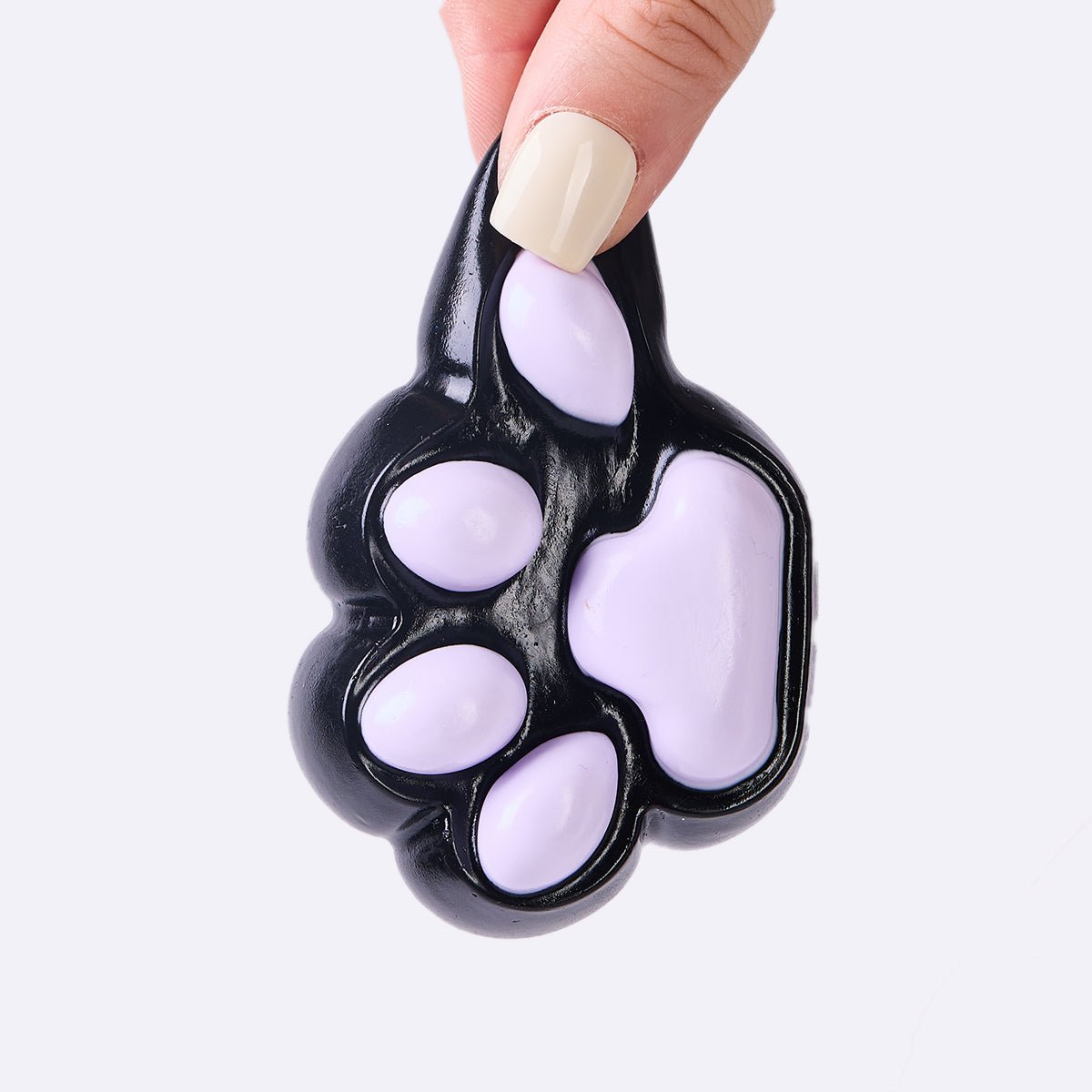 100g Black-purple Paw Taba Squishy - Image 4