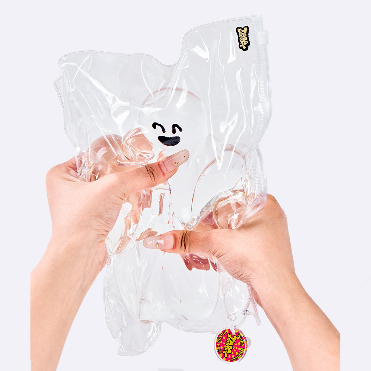 Jumbo Clear Robot Taba Squishy - Image 5