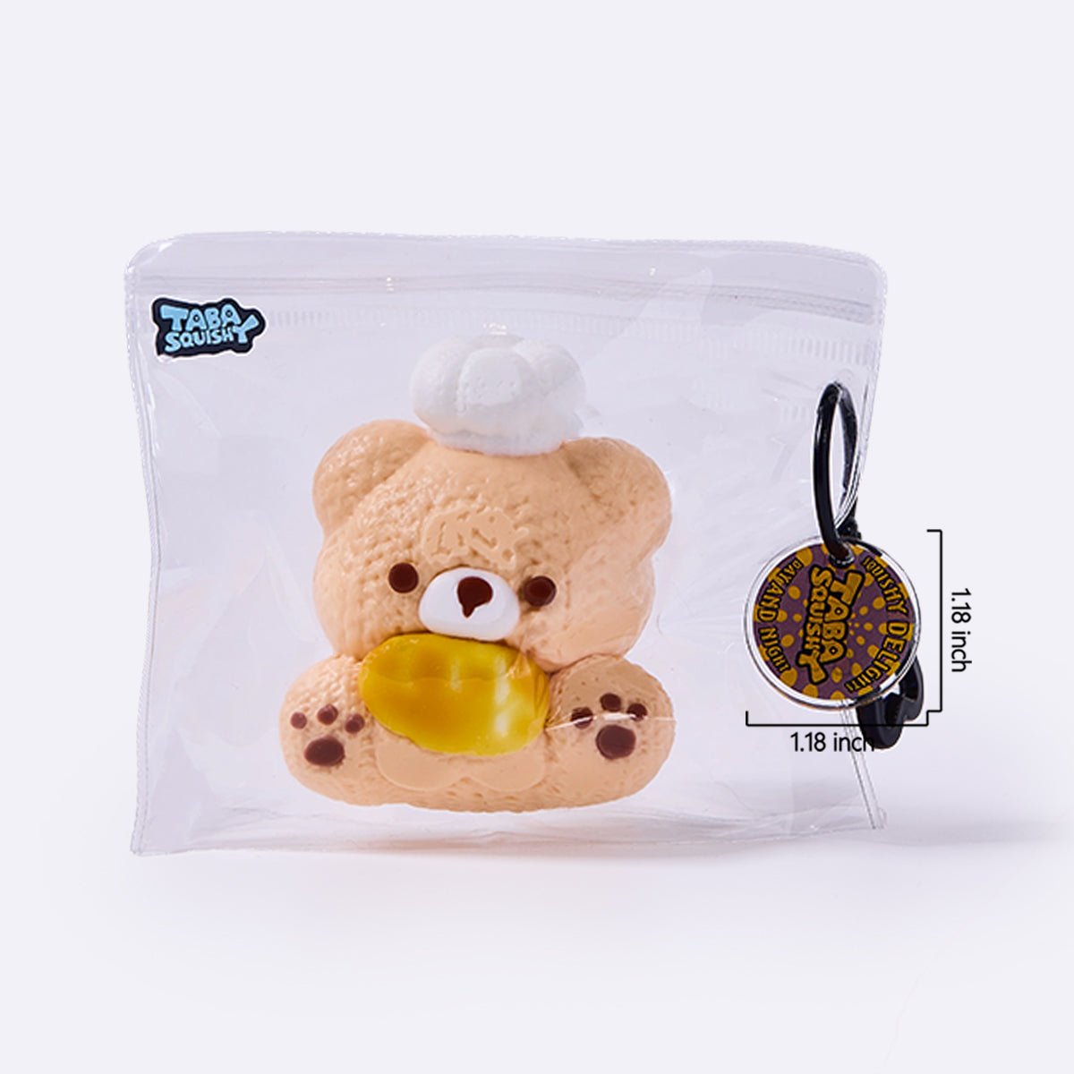 Knitted Chef Bear Taba Squishy - Image 7