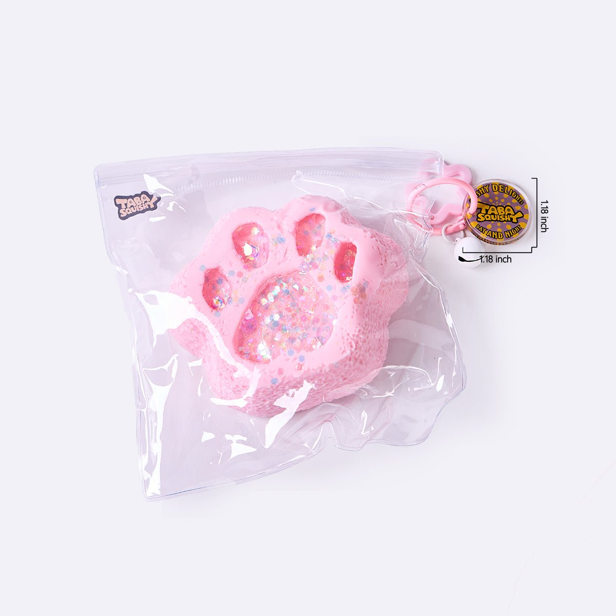 Pink Liquid Paw Taba Squishy - Image 6