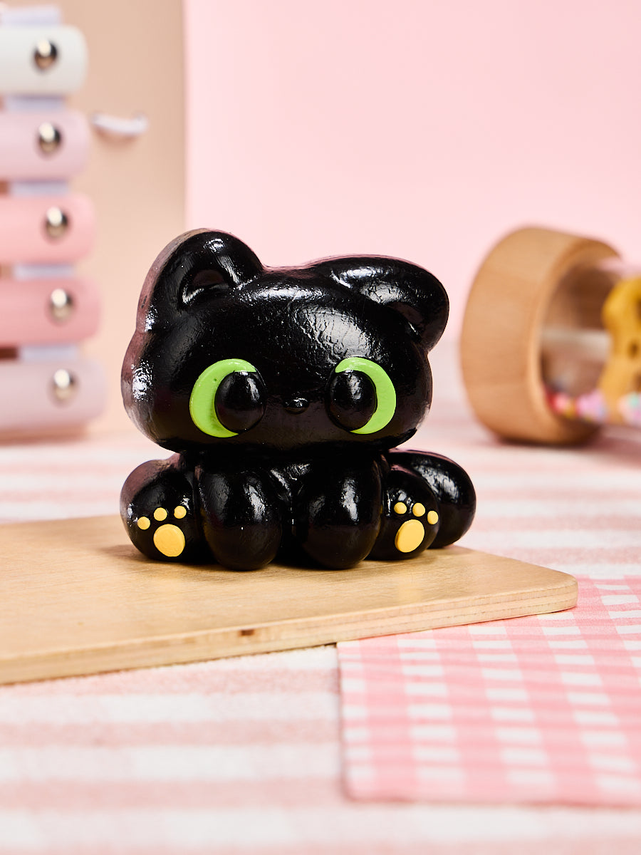 Black Cat Kitten Taba Squishy - Image 9