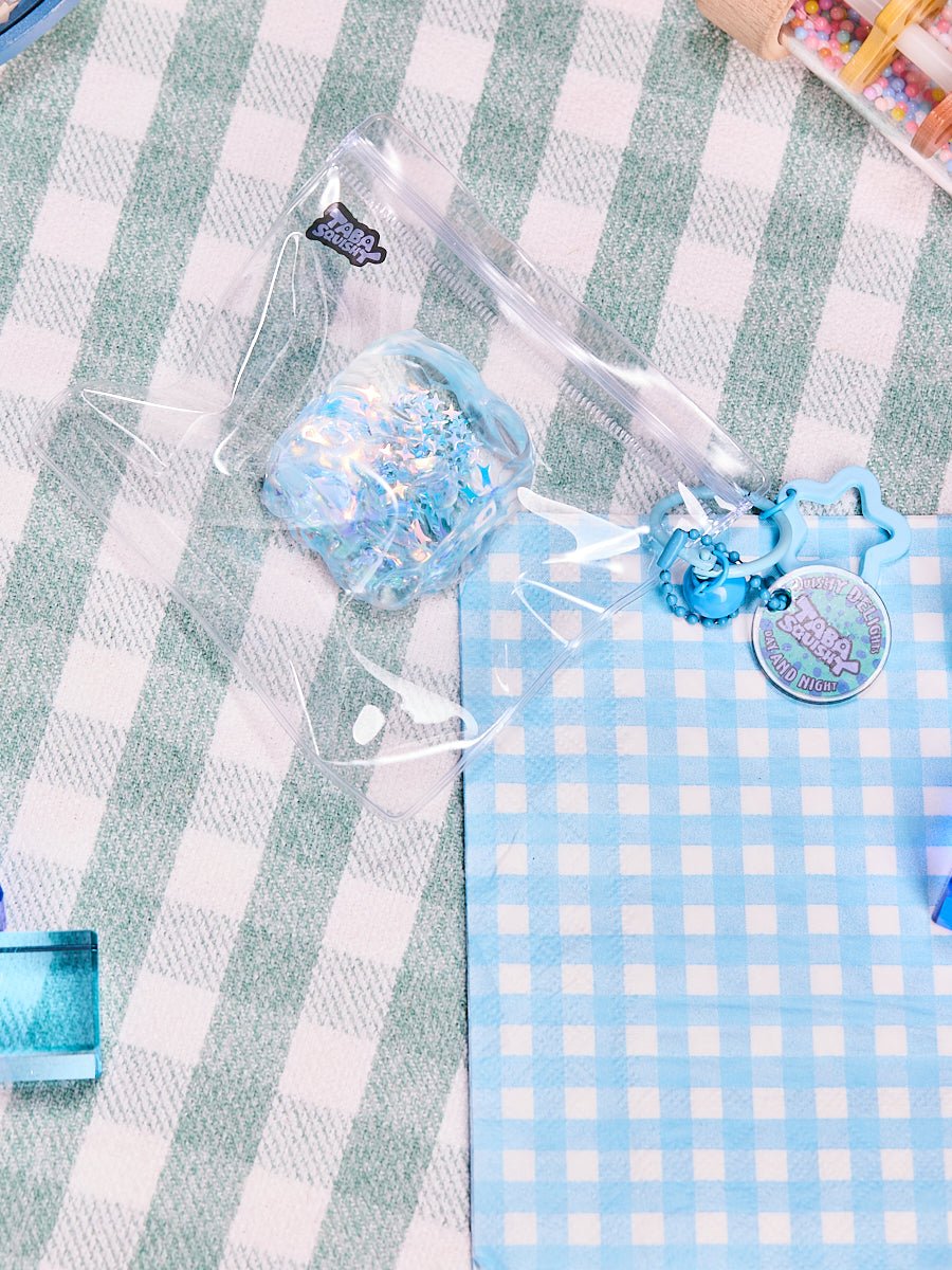 Blingbling Blue Ice Cube Taba Squishy - Image 8