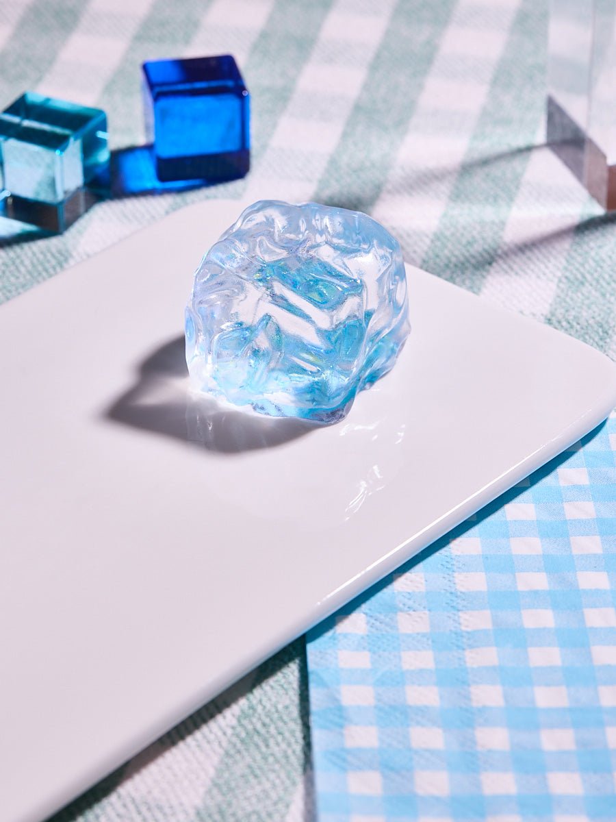 Blingbling Blue Ice Cube Taba Squishy - Image 7