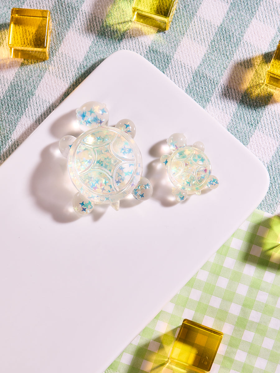 Blingbling Yellow Cute Turtle Taba Squishy - Image 6