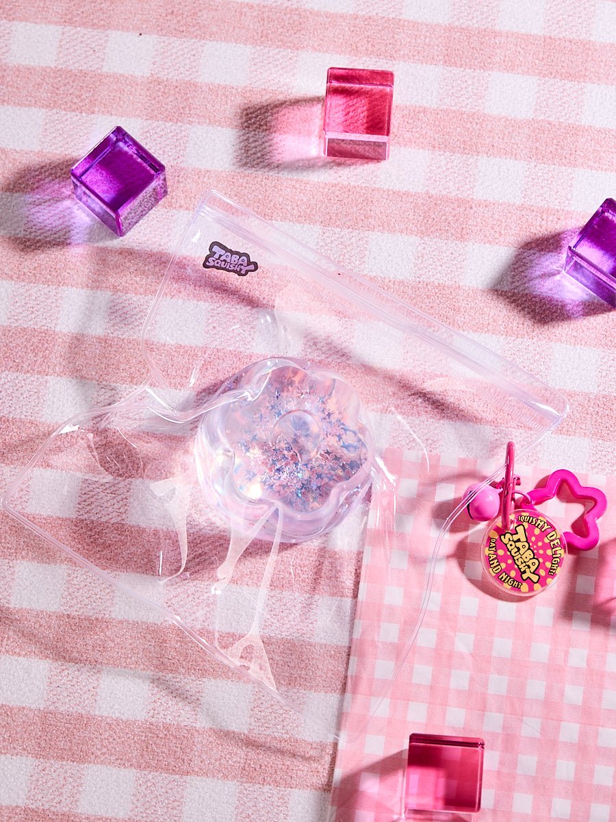 Blingbling Purple Pudding Taba Squishy - Image 8