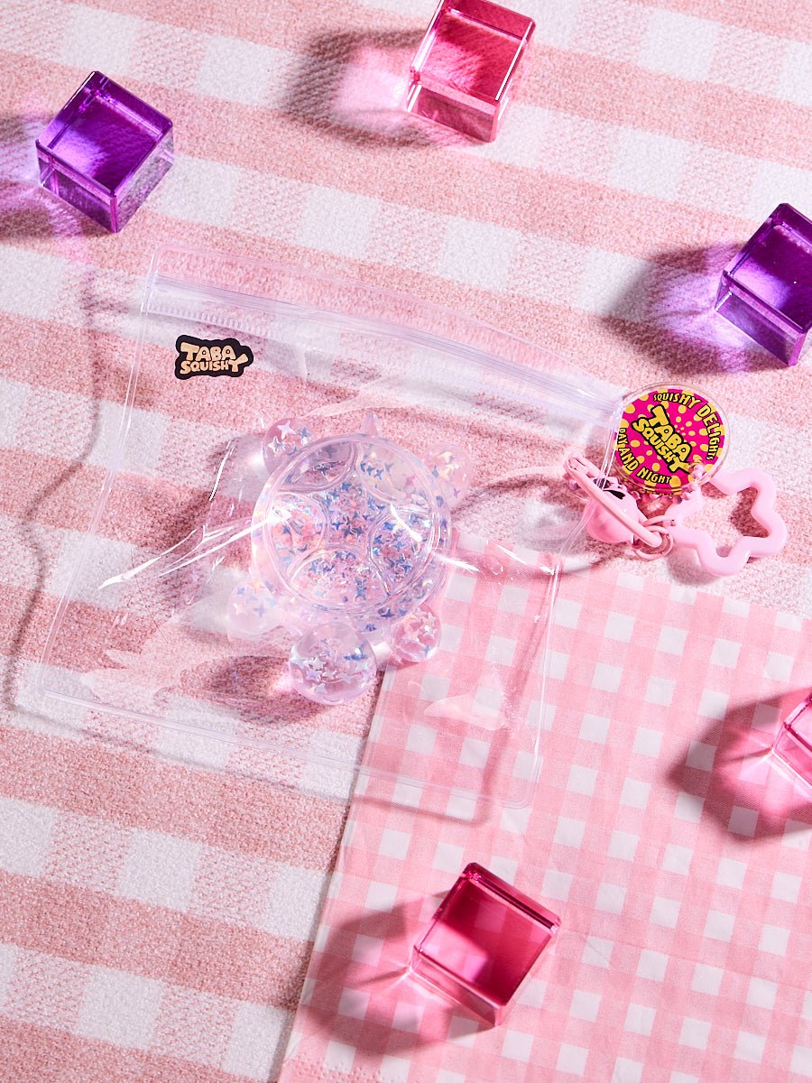 Blingbling Purple Turtle Taba Squishy - Image 2