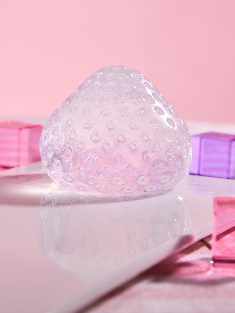 Blingbling Purple Little Strawberry Taba Squishy - Image 2