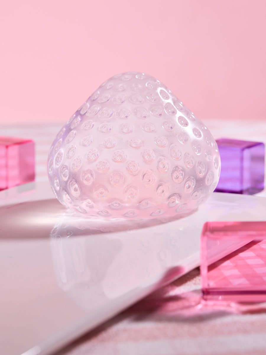 Blingbling Pink Strawberry Taba Squishy - Image 7