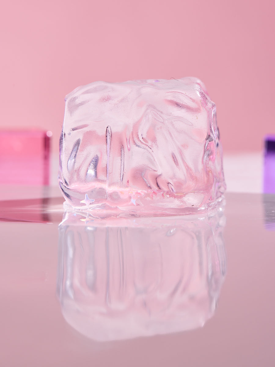 Blingbling Pink Ice Cube Taba Squishy - Image 8