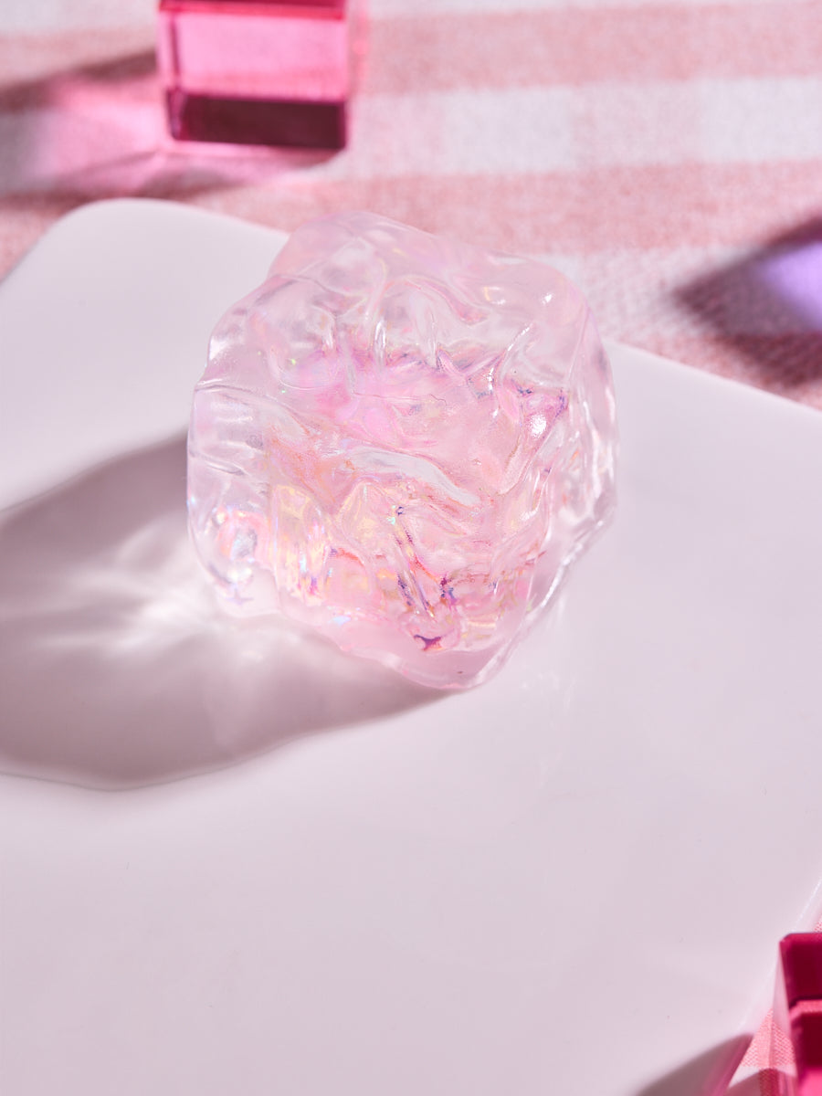 Blingbling Pink Ice Cube Taba Squishy - Image 9