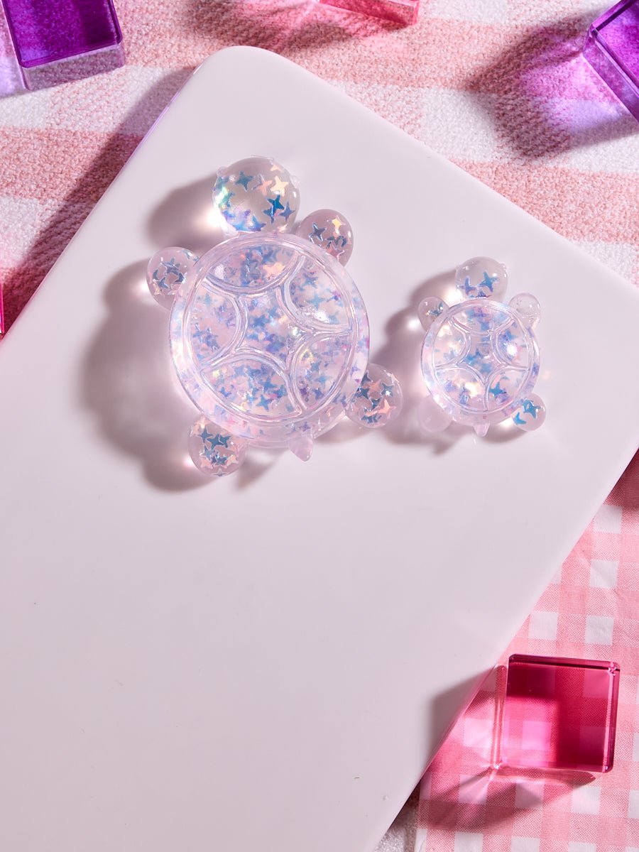 Blingbling Purple Turtle Taba Squishy - Image 5