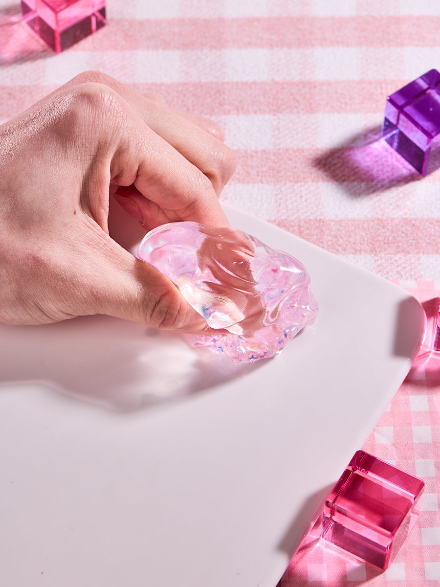 Blingbling Pink Ice Cube Taba Squishy - Image 5