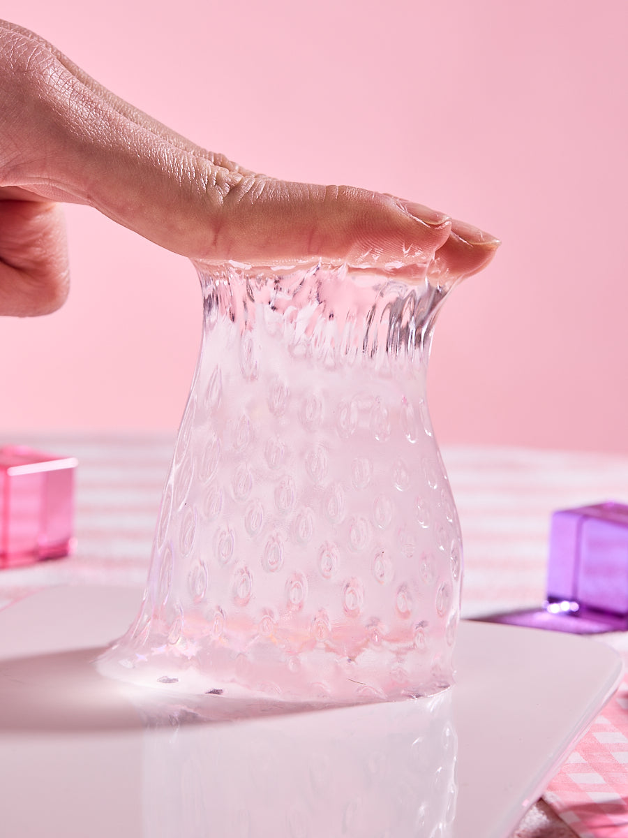 Blingbling Pink Strawberry Taba Squishy - Image 3