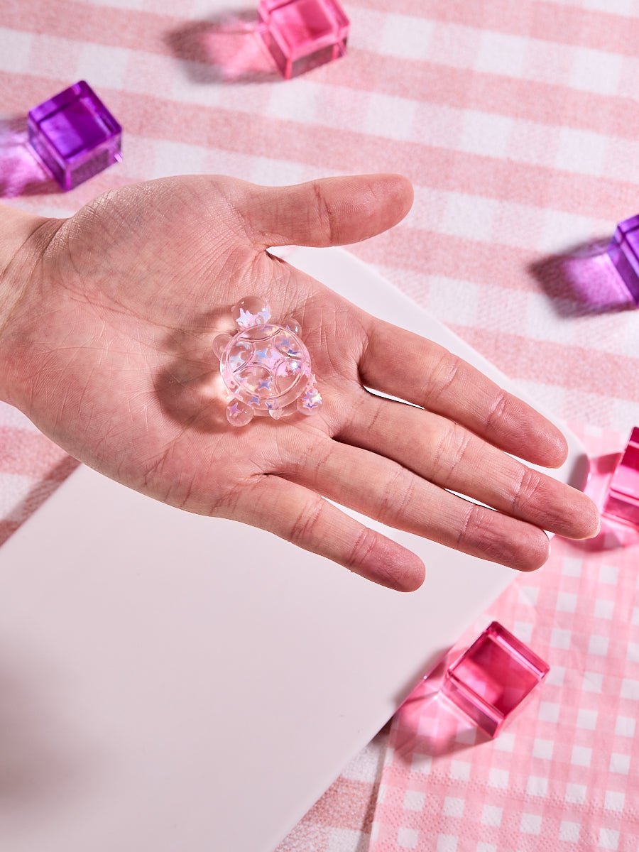 Blingbling Pink Cute Turtle Taba Squishy - Image 4