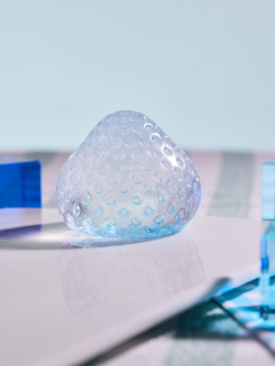 Blingbling Blue Little Strawberry Taba Squishy - Image 10