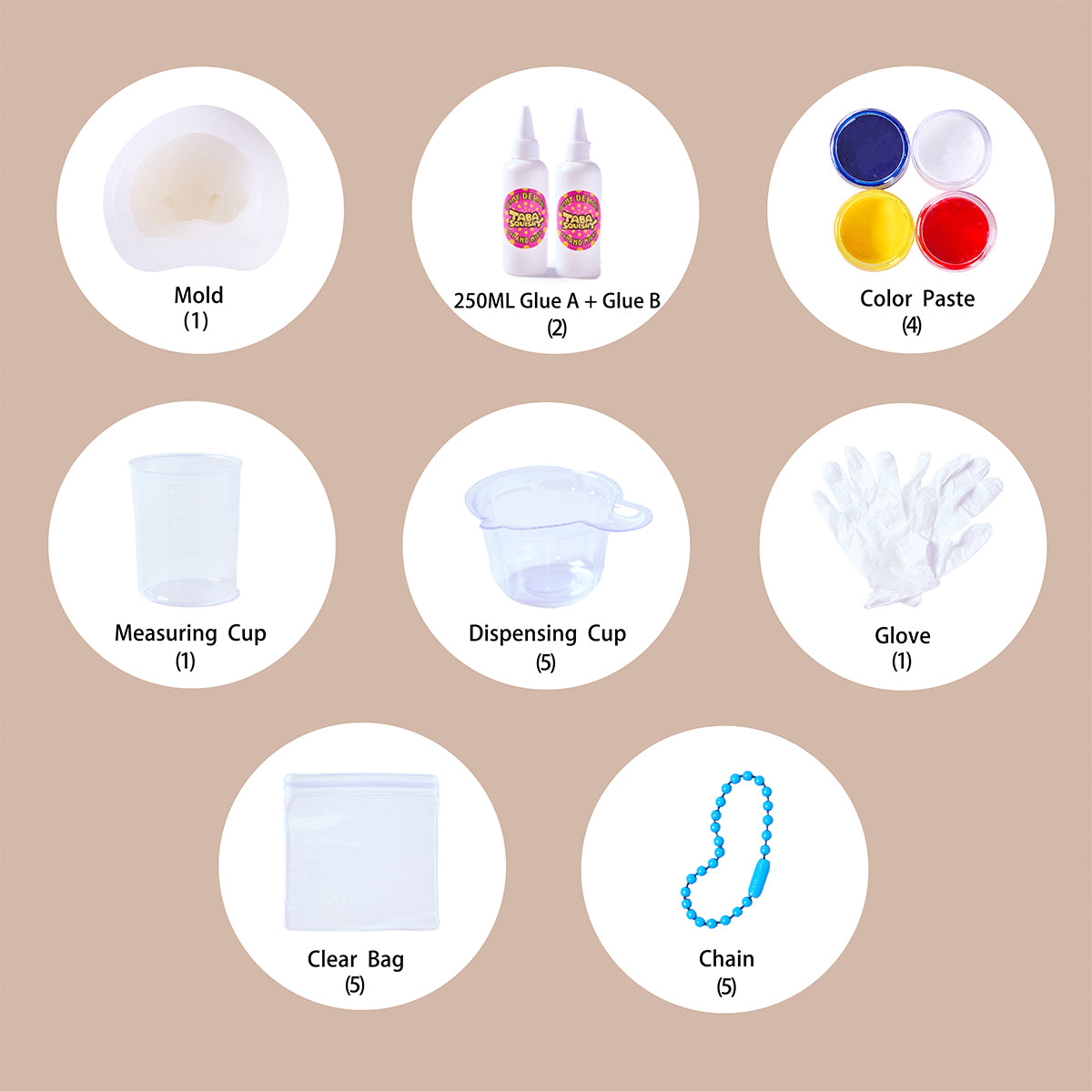 Hamster Taba Squishy DIY Mold Set - Image 3