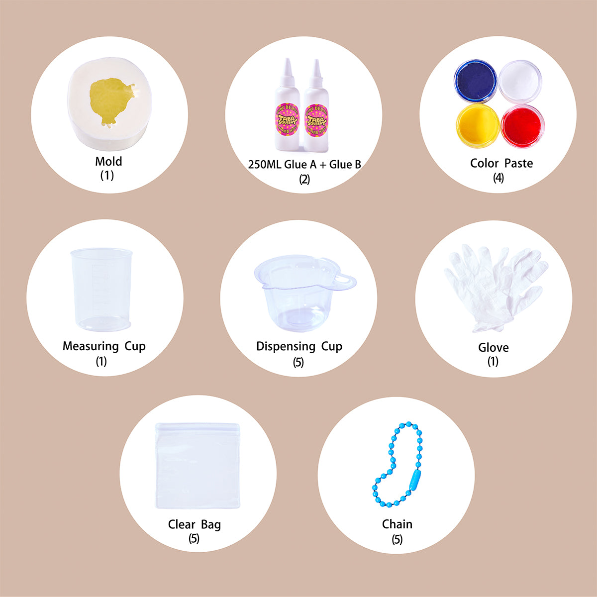 Chick Taba Squishy DIY Mold Set - Image 3