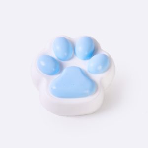 45g White-blue Paw Taba Squishy