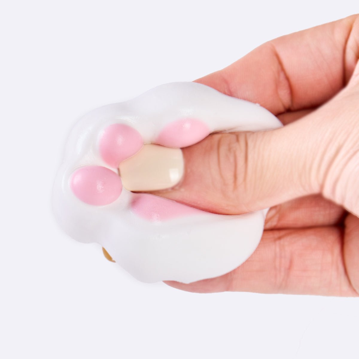 45g White-pink Paw Taba Squishy - Image 3
