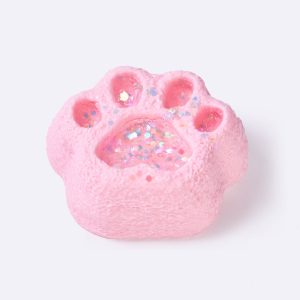Pink Liquid Paw Taba Squishy