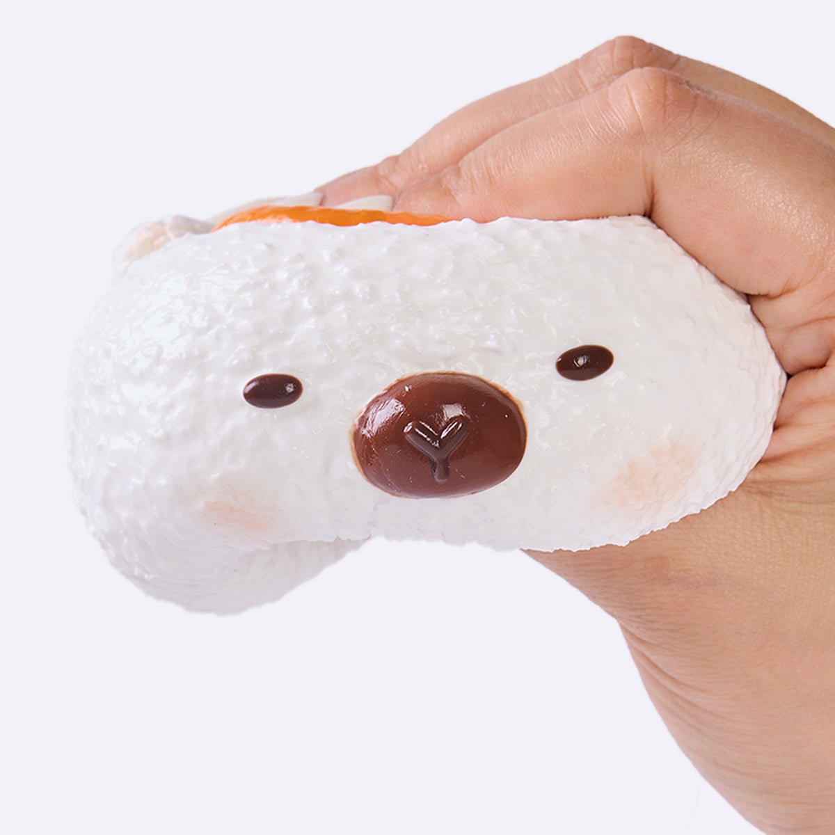 White Capybara Taba Squishy - Image 2