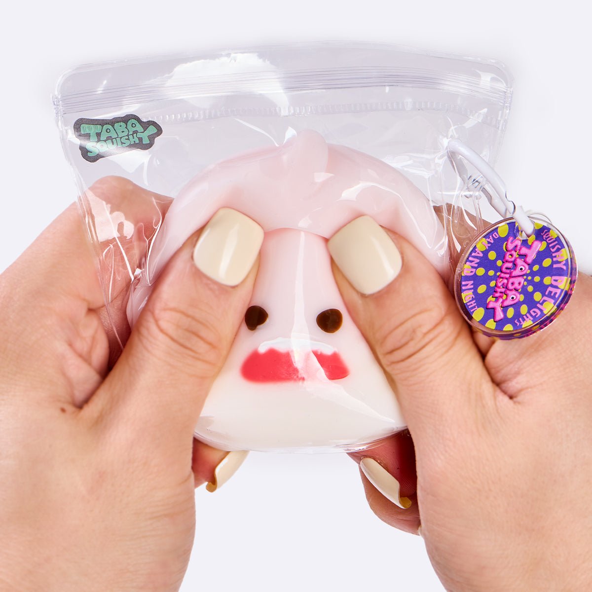 Pink Shark Cube Taba Squishy - Image 5