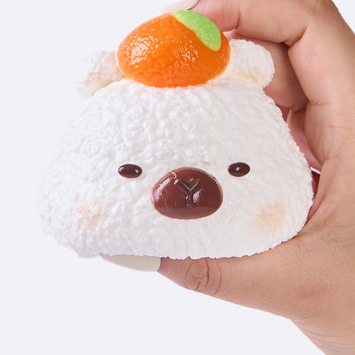 White Capybara Taba Squishy - Image 3