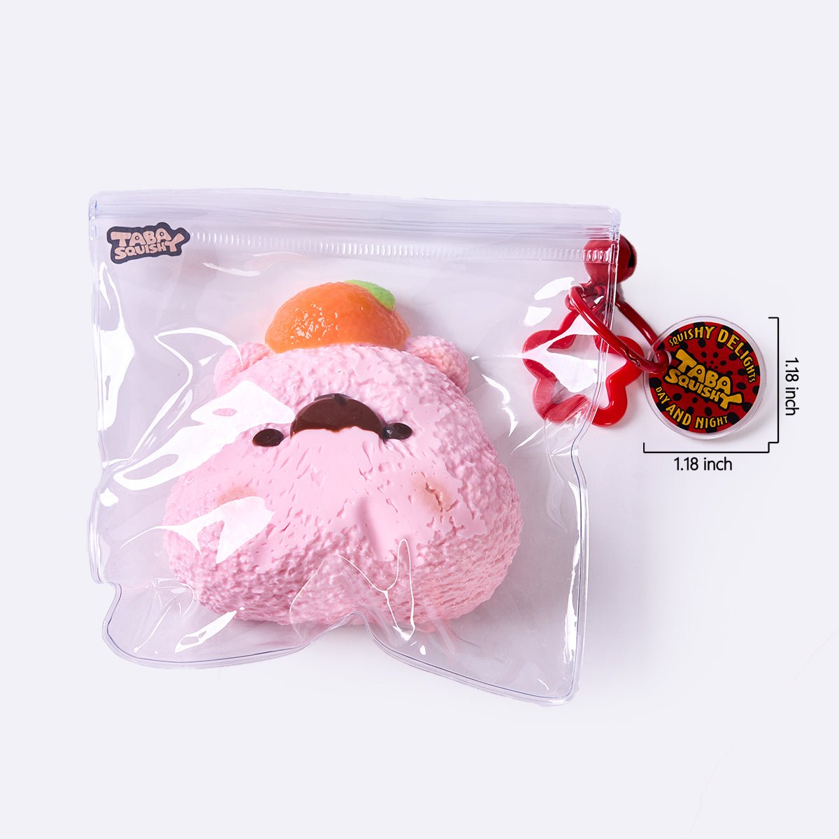 Pink Capybara Taba Squishy - Image 6