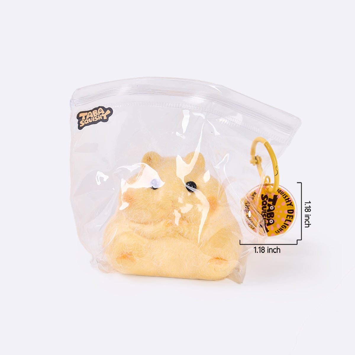 150g Yellow Hamster Taba Squishy - Image 6